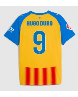 Billige Fotballdrakt Valencia Hugo Duro #9 Replika Tredjedrakt 2025-26 Kortermet Billige Fotballdrakt Valencia Hugo Duro #9 Replika Tredjedrakt 2025-26 Kortermet